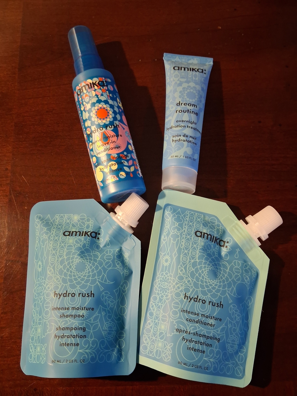 amika Hydro Dream Hydration Routine Set - Blue - Picture 3 of 3